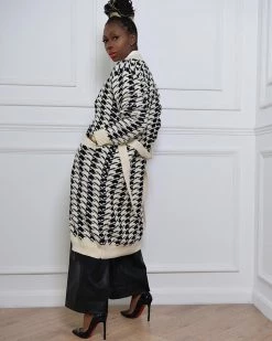 Divanewlook HAILONG HOUNSTOOTH CARDIGAN 9 Divanewlook HAILONG HOUNSTOOTH CARDIGAN