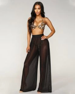 Divanewlook Mesh Sheer Pants