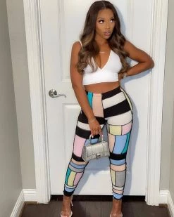 Divanewlook Colorblock Tights