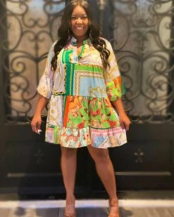 Divanewlook Pop Of Color Dress Sale