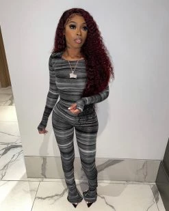 Divanewlook New In Slay The Striped Set