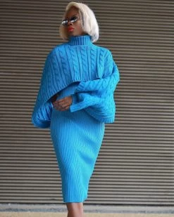 Divanewlook BAILEY 2PC KNIT SWEATER SET