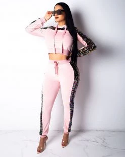 Divanewlook Sale Pretty Sequin Tracksuit