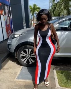 Divanewlook ColorBlock Dress New In