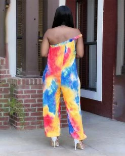 Divanewlook New In Tropics Harem Jumpsuit