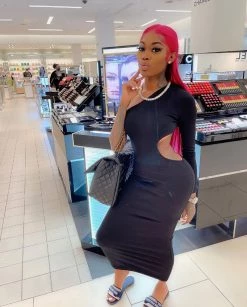 Divanewlook Figures Dress New In