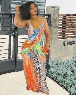 Divanewlook BOLD MAXI DRESS New In