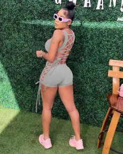 靓丽 Sport Bandage Jumpsuit New In