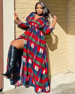 诗晨 New In SKEPTICAL MAXI DRESS