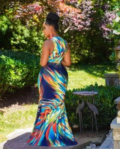 Divanewlook Dresses KAPRI MAXIDRESS