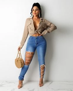 Divanewlook New In Step Aside Jeans