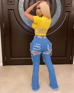 Divanewlook New In STRAY AWAY MOM JEANS