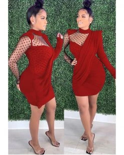 洛欧 SHEER ME PLEASE BODYCON DRESS Dresses