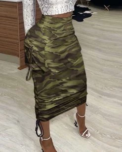 Divanewlook Cargo Skirt New In