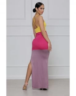 Divanewlook Bring It Back Maxi Dress