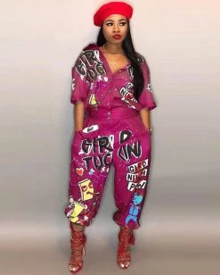 兰诗蒂 Flare Jumpsuit