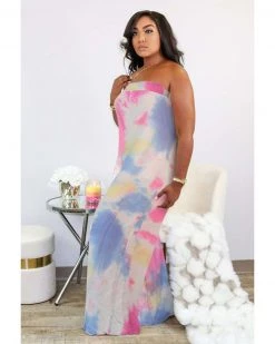 Divanewlook COTTON CANDY TUBE JUMPSUIT