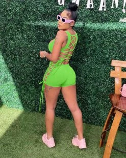 靓丽 Sport Bandage Jumpsuit New In