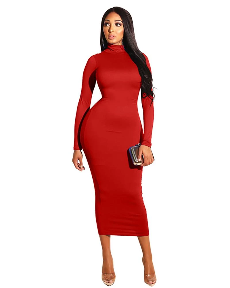 网牧 Turtleneck Dress Dresses 5 网牧 Turtleneck Dress Dresses