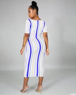 新莱亿 San Diego Tie Waist Dress