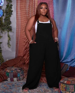 青森 New In PERFECT LINEN WIDE LEG JUMPSUIT