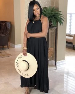 Divanewlook HELLO DARLING HALTER MAXI New In