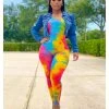 Divanewlook Electra Tie Dye Jumpsuit