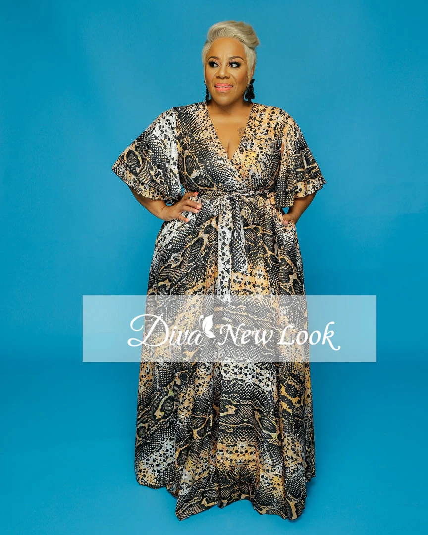 慧尚颖 Plus Size GAMBALL MAXI DRESS 3 慧尚颖 Plus Size GAMBALL MAXI DRESS