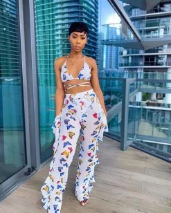 Divanewlook New In Butterfly Dreaming Suit