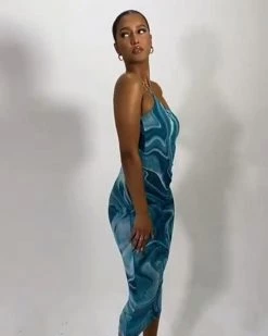 Divanewlook New In LOST IN REVERIE MIDI DRESS