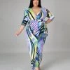 Divanewlook Masson Wrap Maxi Dress