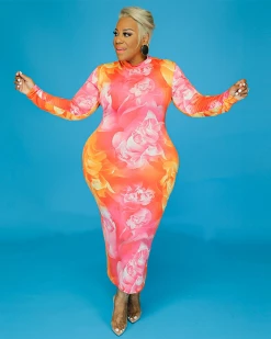 欧时尚 Brush Stroke BodyCon Dress 14 欧时尚 Brush Stroke BodyCon Dress