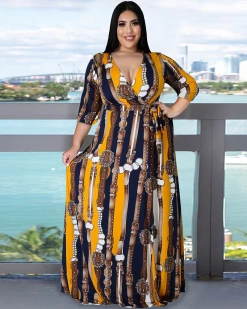 冰梦 Floral Maxi Dress