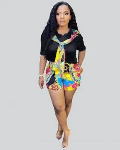 众思创 Prints Short Suits New In