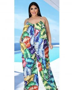 Divanewlook Spaghetti Straps JUMPSUIT New In