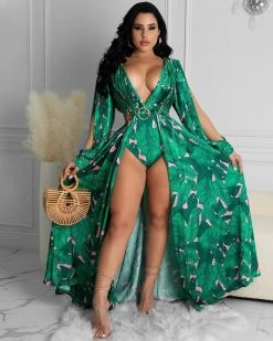 Divanewlook New In VACATION BABE MAXI DRESS