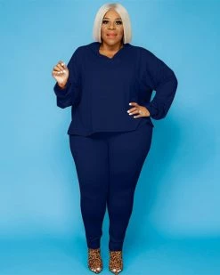 欧时尚 Hoodie Leggings Set