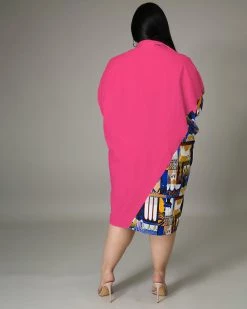 Divanewlook Tesiat SHIRT DRESS Plus Size