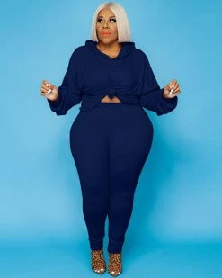 欧时尚 Hoodie Leggings Set