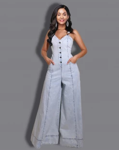 YUESHENG CARLY DENIM OVERALLS New In