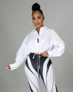 Divanewlook New In FALL IN LOVE SHIRT TOP