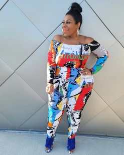 Divanewlook PLUS SIZE PIZO JUMPSUIT New In