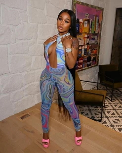 Divanewlook New In Groovy Vibes Jumpsuit