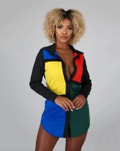 Divanewlook You’re Blocked Dress New In