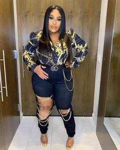 宇衣阁 Chain Gang Jeans