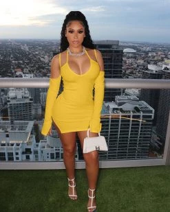 Divanewlook New In Strapped Mini Dress