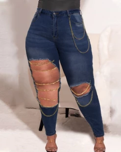 宇衣阁 Chain Gang Jeans