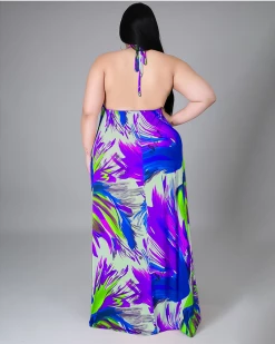 Divanewlook ABSTRACT GARDEN MAXI New In