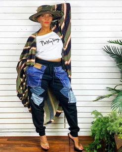 时赞 New In False Pocket Pant