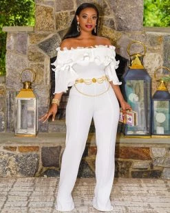 坤顺 New In Waffle Jumpsuit